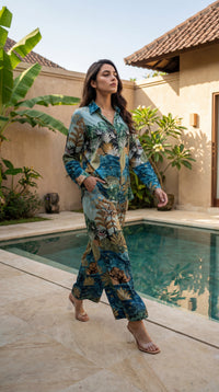 Aqua Oasis Co-ord Set