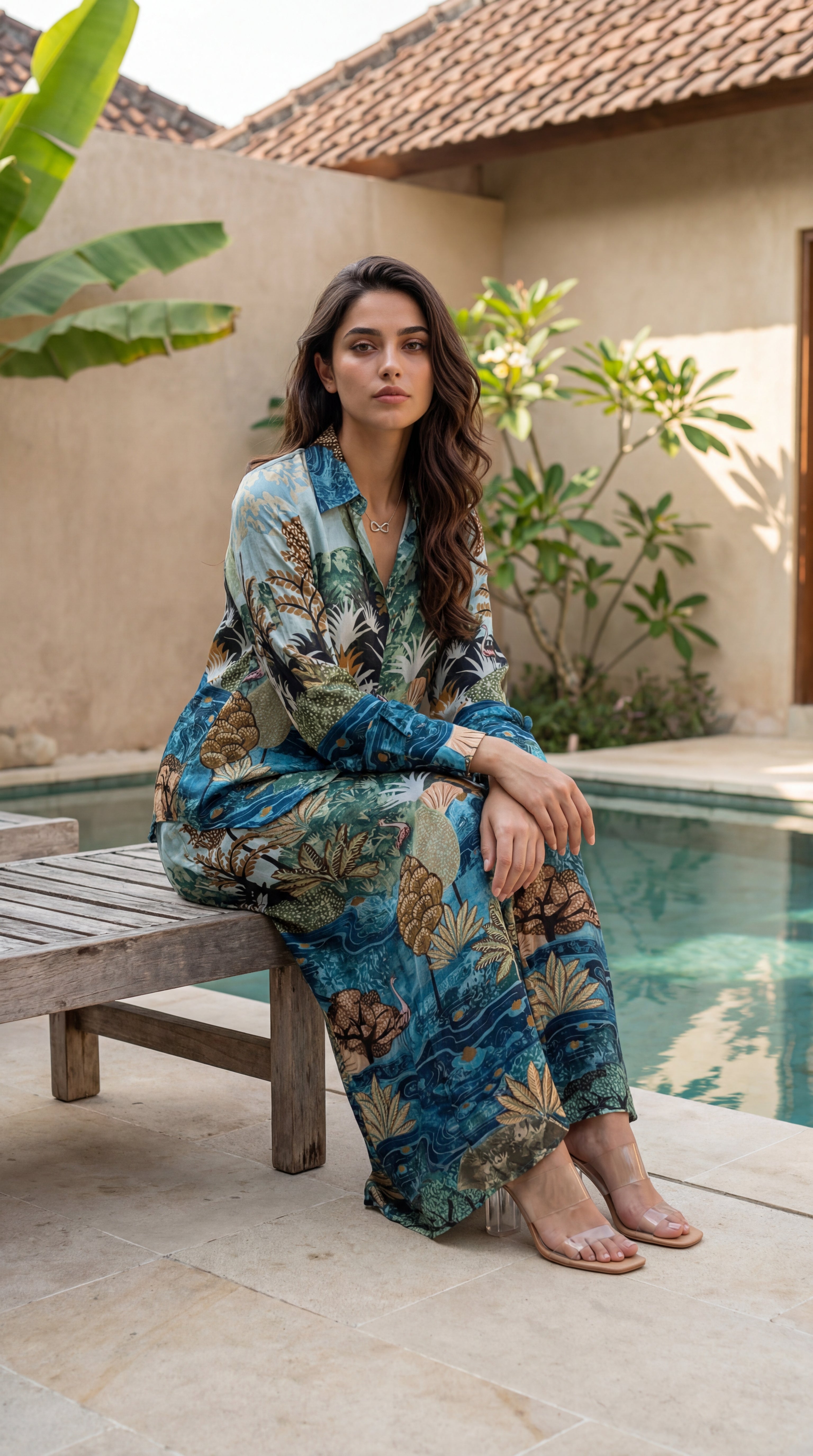 Aqua Oasis Co-ord Set